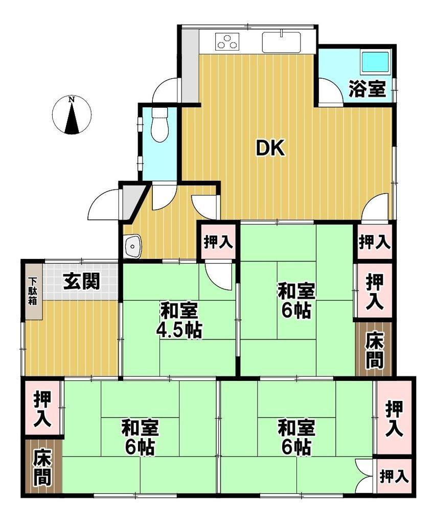 愛媛県新居浜市北内町２ 新居浜駅 中古住宅 物件詳細