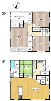 大字久米（櫛ケ浜駅）　２２９０万円 2290万円、4LDK、土地面積193.44m<sup>2</sup>、建物面積114.27m<sup>2</sup> 