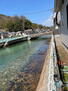 仁方桟橋通（仁方駅）　２３５０万円 庭には綺麗で穏やかな川が面しています<BR>撮影日：2024-03-08