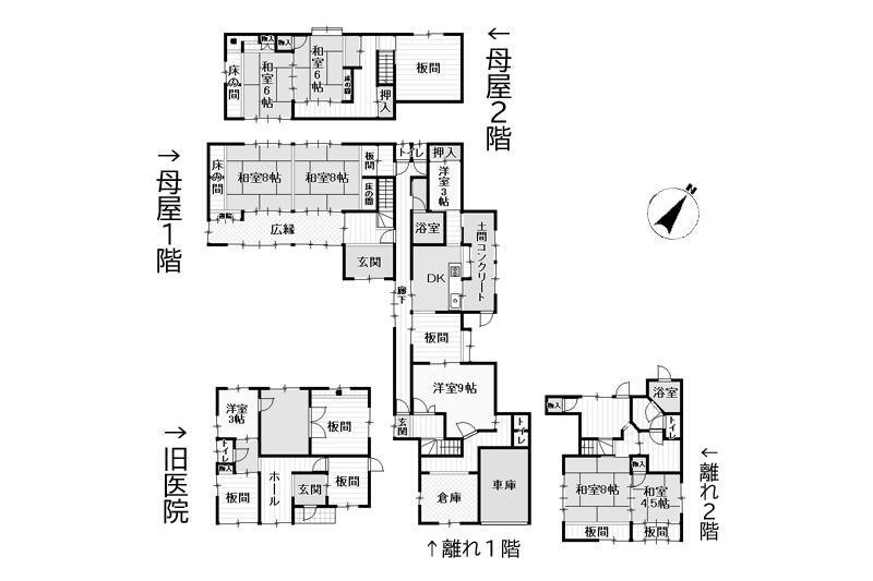 福田　３８０万円 380万円、7LDK+S（納戸）、土地面積579.93m<sup>2</sup>、建物面積178.11m<sup>2</sup> 