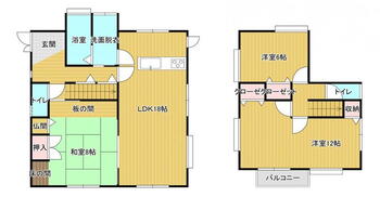 後田町３（幡生駅）　１８３０万円 1830万円、3LDK、土地面積203.88m<sup>2</sup>、建物面積108.48m<sup>2</sup> 