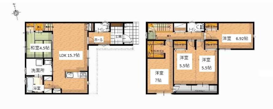 福富西１（備前西市駅）　３３８０万円 3380万円、5LDK、土地面積116.08m<sup>2</sup>、建物面積113.44m<sup>2</sup> 