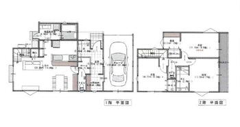 八本松町宗吉（八本松駅）　３６８０万円 3680万円、3LDK+S（納戸）、土地面積165.46m<sup>2</sup>、建物面積125.56m<sup>2</sup> 