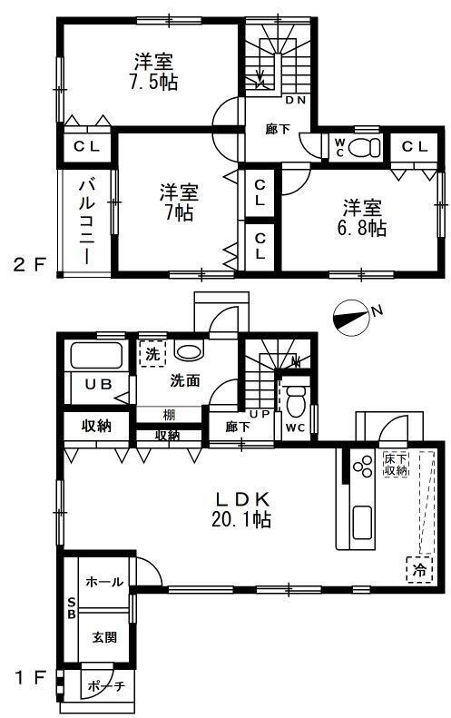 広島県広島市西区新庄町 新築一戸建て 物件詳細