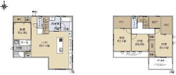 宮島口西３（宮島口駅）　４４８０万円 4480万円、4LDK+S、土地面積232.53m<sup>2</sup>、建物面積115.94m<sup>2</sup> 