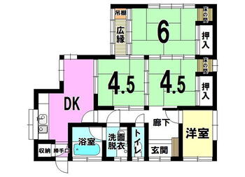 周東町上久原（周防高森駅）　３２０万円 320万円、4DK、土地面積136.23m<sup>2</sup>、建物面積64.59m<sup>2</sup> 