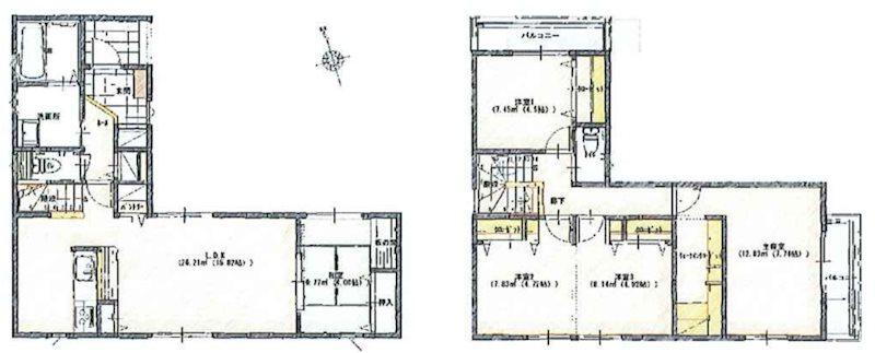 酒津（球場前駅）　３５８０万円 3580万円、5LDK、土地面積110.63m<sup>2</sup>、建物面積106.12m<sup>2</sup> 