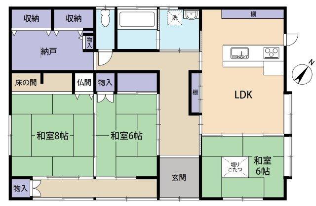 広島県安芸郡熊野町城之堀９ 中古住宅 物件詳細