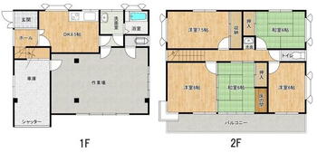 新垢田東町１（幡生駅）　８８０万円 880万円、5DK、土地面積141.84m<sup>2</sup>、建物面積157.33m<sup>2</sup> 