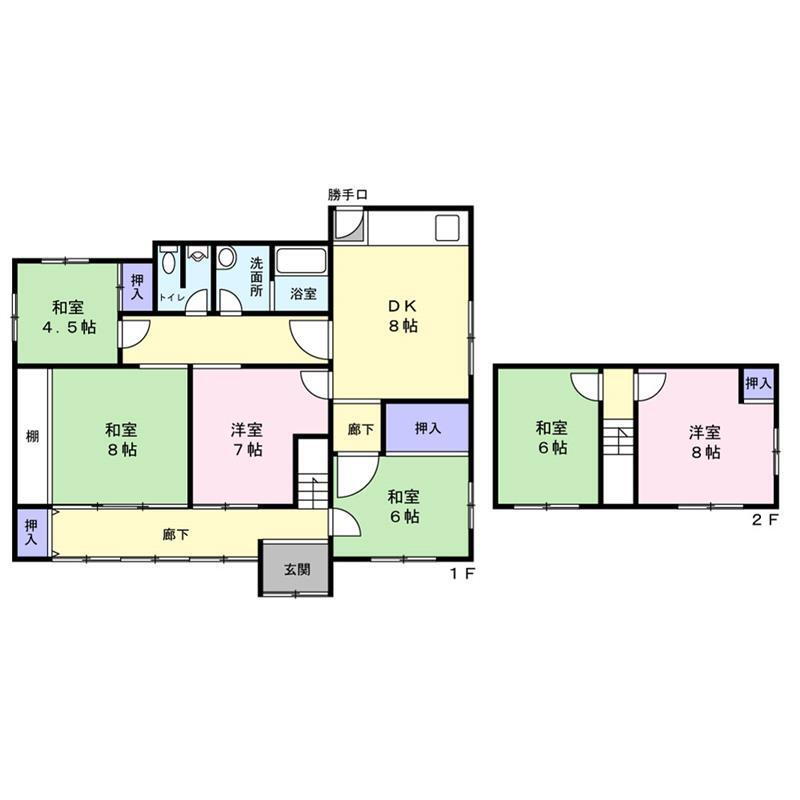 山口県宇部市開３ 床波駅 中古住宅 物件詳細