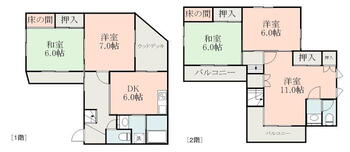 大江１　２５００万円 2500万円、5DK、土地面積140.72m<sup>2</sup>、建物面積79.51m<sup>2</sup> 