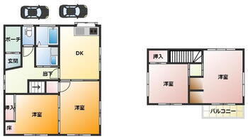 大字本庄（宮崎駅）　１１９０万円 1190万円、4DK、土地面積168.6m<sup>2</sup>、建物面積73.69m<sup>2</sup> 