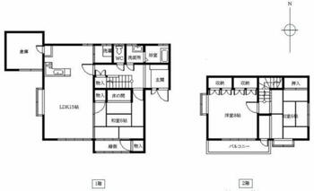 日ノ出町　１３８０万円 1380万円、3LDK、土地面積191.72m<sup>2</sup>、建物面積100.17m<sup>2</sup> 