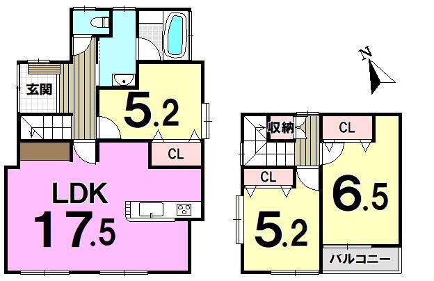 若葉台西４　２５９９万円 2599万円、3LDK、土地面積173.19m<sup>2</sup>、建物面積84.04m<sup>2</sup> オールフローリングの３ＬＤＫ。南向きで明るく風通し良好。全室５帖以上あるゆとりの空間です。