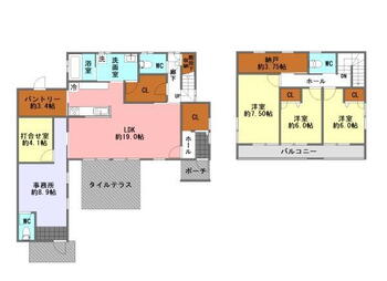 野津町大字宮原　２８００万円 2800万円、3LDK+S、土地面積394.56m<sup>2</sup>、建物面積139.54m<sup>2</sup> ※図面と現況が異なる場合は現況を優先させていただきます。