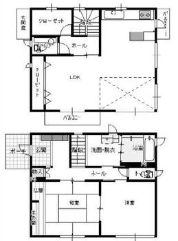 上上津役１（黒崎駅）　２１８０万円 2180万円、4LDK、土地面積202.96m<sup>2</sup>、建物面積174.37m<sup>2</sup> 