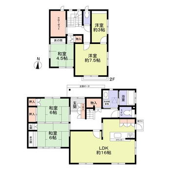 大字弓削田（船尾駅）　１６８０万円 1680万円、4LDK+S、土地面積647.43m<sup>2</sup>、建物面積125.03m<sup>2</sup> 