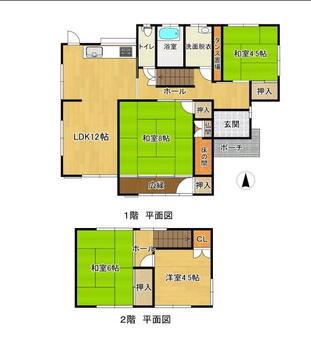 宮ノ陣町八丁島（古賀茶屋駅）　１３９８万円 1398万円、4LDK、土地面積217.04m<sup>2</sup>、建物面積100.84m<sup>2</sup> 駐車場は停めやすい広さで２台分、家庭菜園も楽しめる敷地のびのび217m<sup>2</sup>