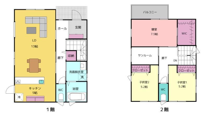 大分県大分市角子原１ 大在駅 新築一戸建て 物件詳細