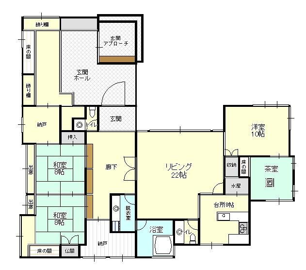 福岡県八女郡広川町大字藤田 西牟田駅 中古住宅 物件詳細