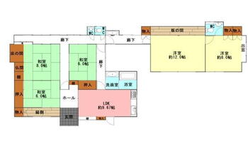 大字二王座（臼杵駅）　１３５０万円 1350万円、5LDK、土地面積565m<sup>2</sup>、建物面積171.54m<sup>2</sup> 