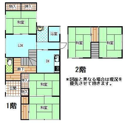 福岡県北九州市若松区大字竹並 二島駅 中古住宅 物件詳細