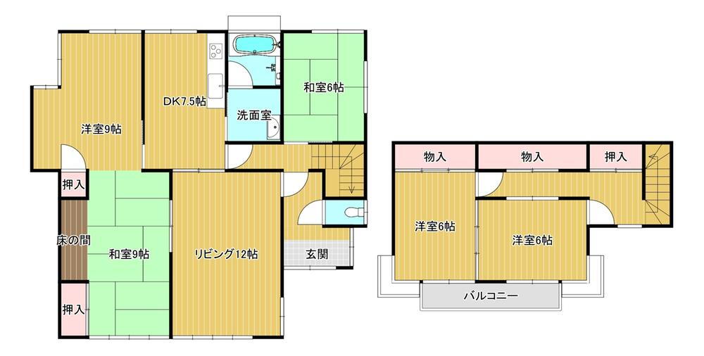 福岡県北九州市八幡西区小嶺台４ 通谷駅 中古住宅 物件詳細