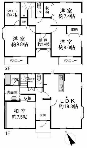 福島県福島市泉字弐斗蒔 中古住宅
