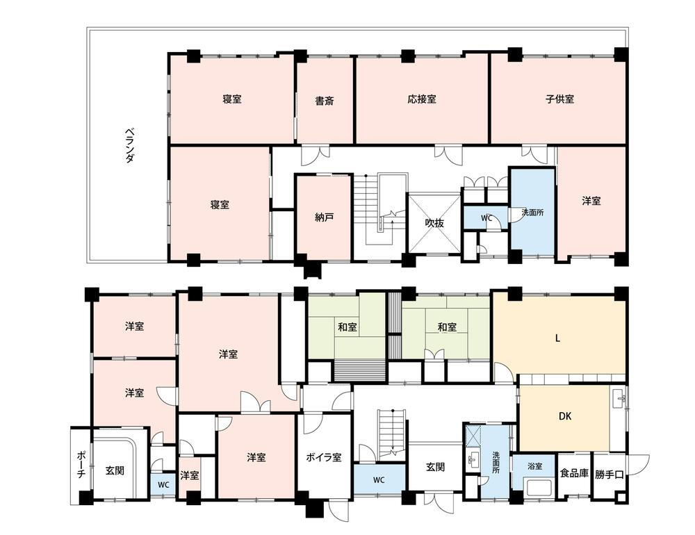 秋田県秋田市旭川南町 1850万円 12SLDK