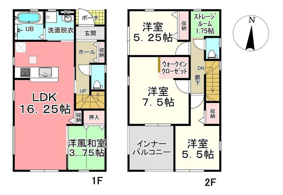 宮城県東松島市赤井字南新町 2660万円 4SLDK