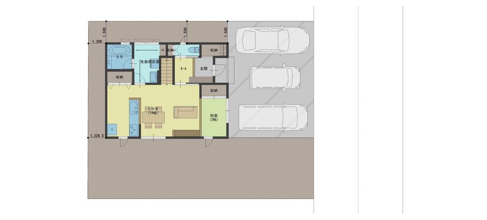 岩手県盛岡市永井２５地割 3850万円 3SLDK