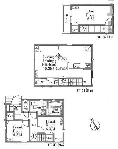 東京都板橋区小茂根４ 6480万円 1SLDK