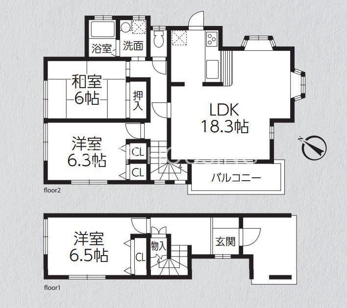 神奈川県厚木市恩名３ 1690万円