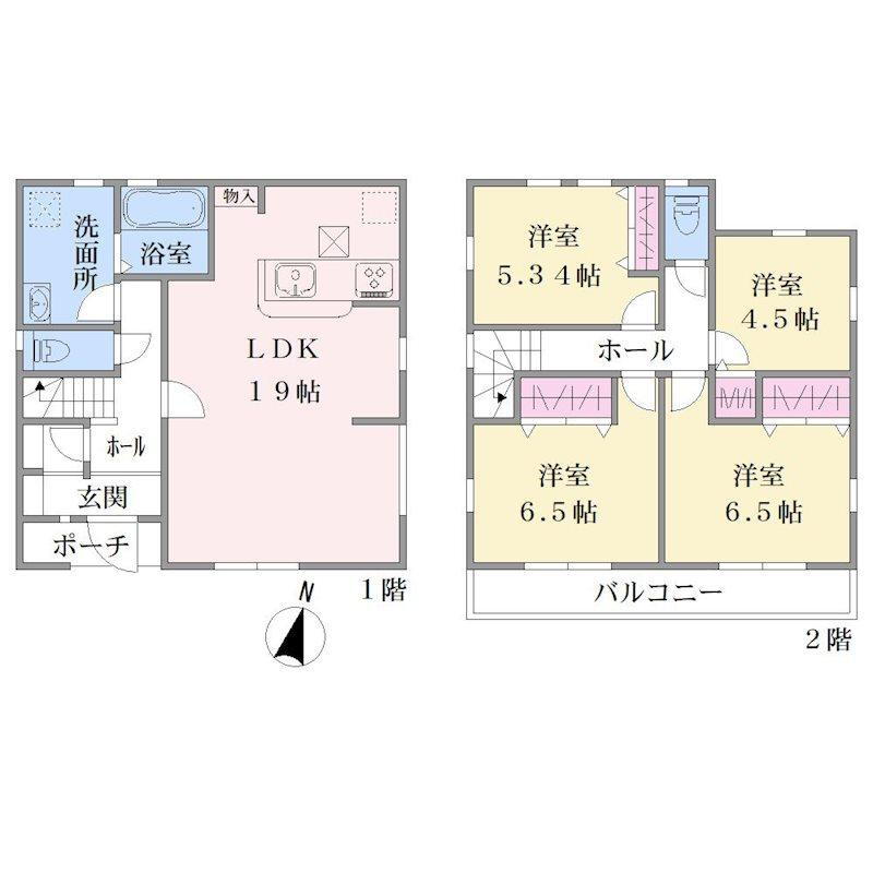 神奈川県横浜市南区永田山王台 5480万円 4LDK