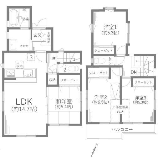 神奈川県大和市中央林間西３ 中古住宅