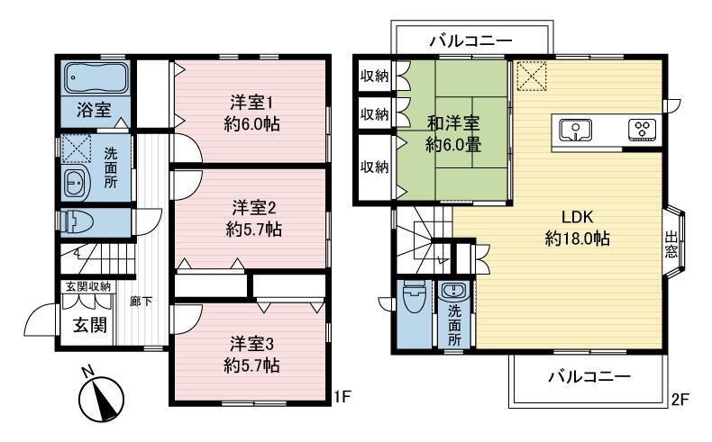 神奈川県相模原市南区上鶴間４ 3499万円