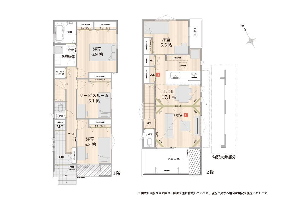 埼玉県朝霞市幸町１ 5280万円 3SLDK