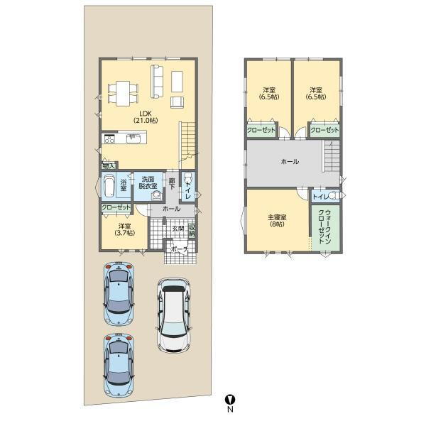 福井県福井市西谷３ 2880万円 4LDK