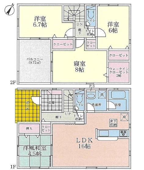 富山県富山市婦中町田島 2880万円 4LDK