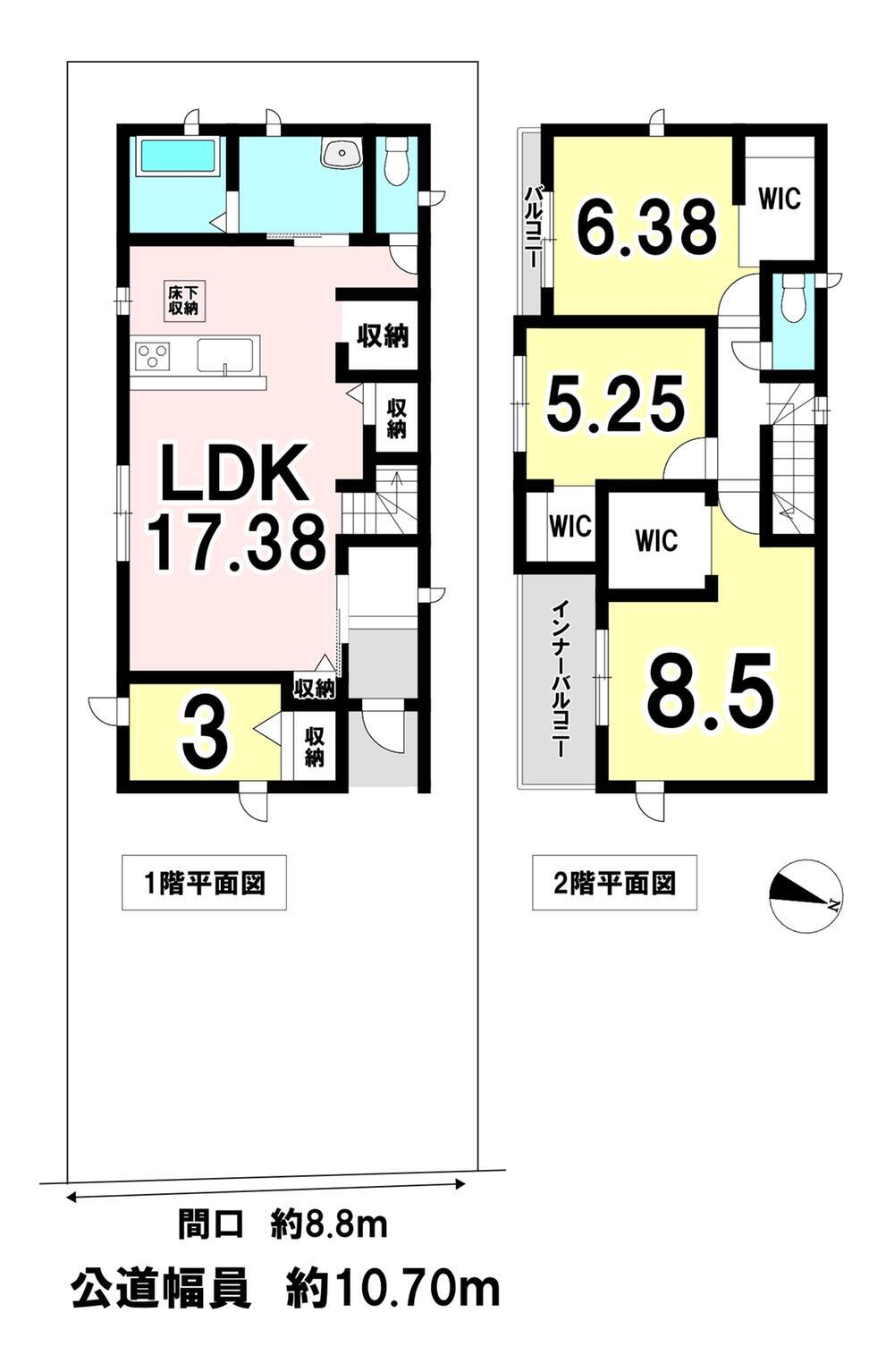 岐阜県羽島郡岐南町平島７ 2280万円 4LDK