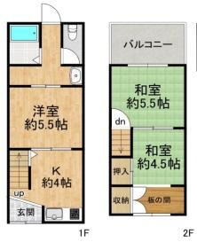 大阪府堺市北区金岡町 598万円