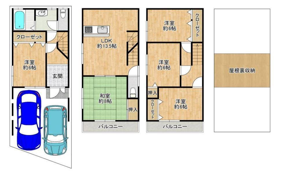 大阪府東大阪市鴻池徳庵町 2280万円