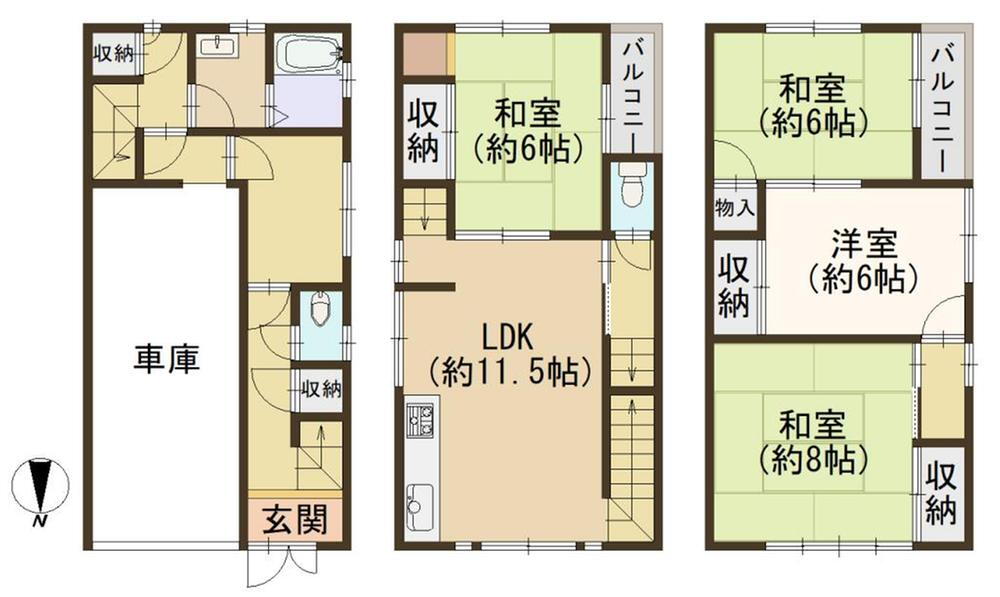 大阪府東大阪市稲田本町１ 1380万円