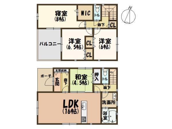 奈良県桜井市大字粟殿 2680万円 4LDK