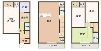 大阪府大阪市西成区南津守４ 2350万円 4LDK