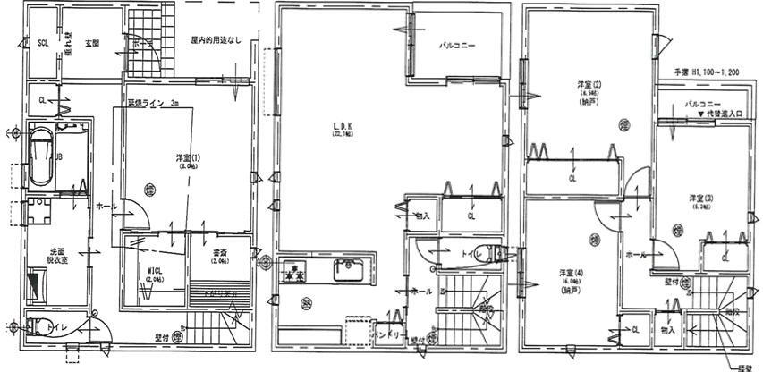 大阪府豊中市北桜塚４ 6680万円 5LDK