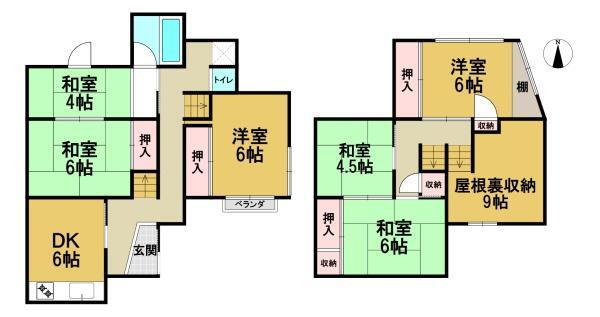 京都府向日市寺戸町飛龍 2750万円 6SDK