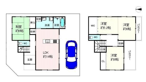 大阪府高槻市南大樋町 3830万円 3LDK