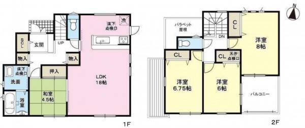 兵庫県川辺郡猪名川町白金３ 3780万円 4LDK