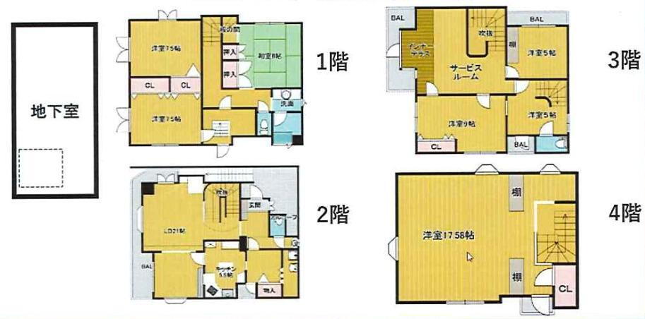 大阪府大阪市都島区東野田町４ 中古住宅